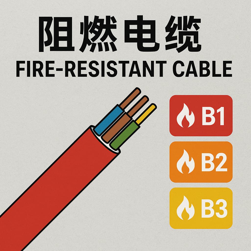 什么是阻燃电缆？？？？？？？？B1、B2、B3级的区别你相识吗？？？？？？？？